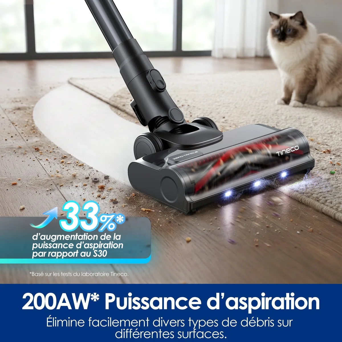 Tineco Tineco PURE ONE S50 Pro Pet Aspirateur Balai Sans Fil — visuel 3