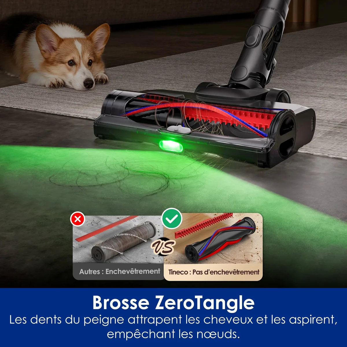 Tineco Tineco Pure One Station 5 Pro Aspirateur Balai sans Fil avec Base — visuel 6